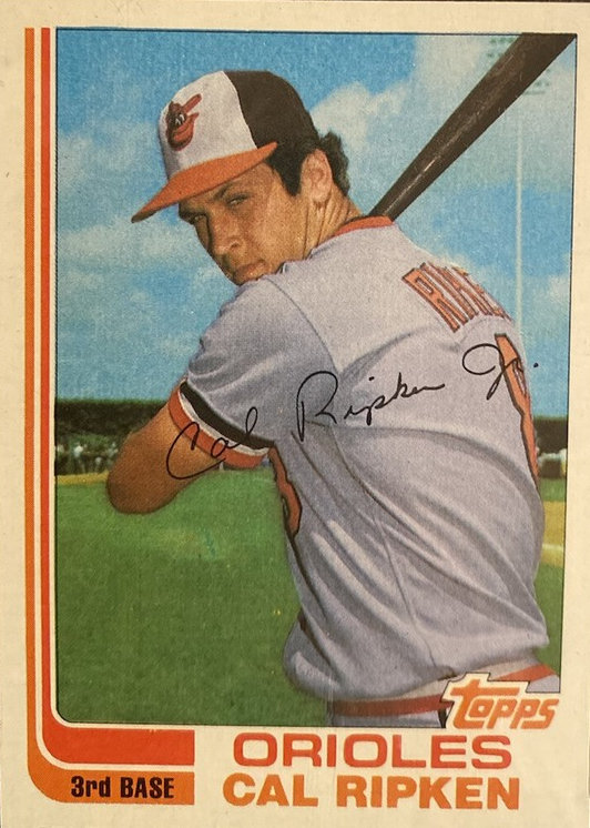 Cal Ripken Jr. Topps Traded rookie card